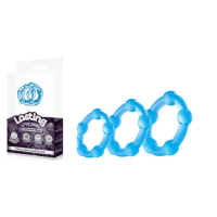 Lasting Love Ring 3 Piece Set - Blue